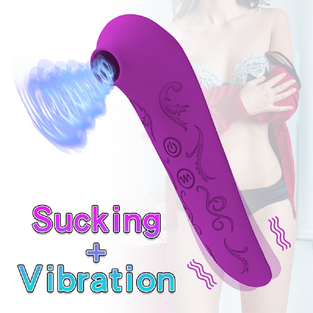 Seahorse Suction Vibrator Wand for Women
