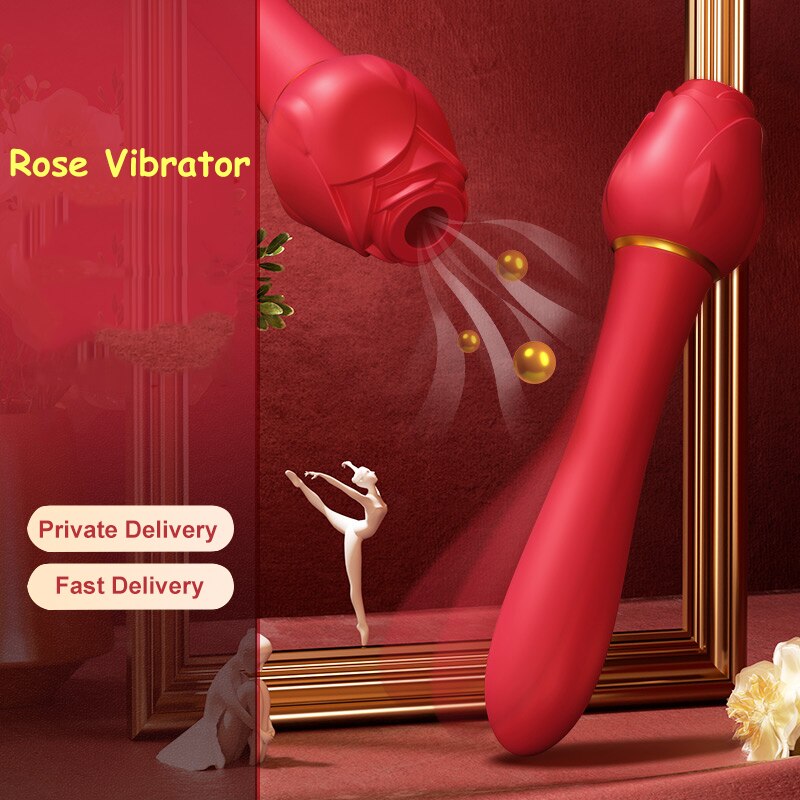 Sex Toys for Women Sucking Vibrator Rose