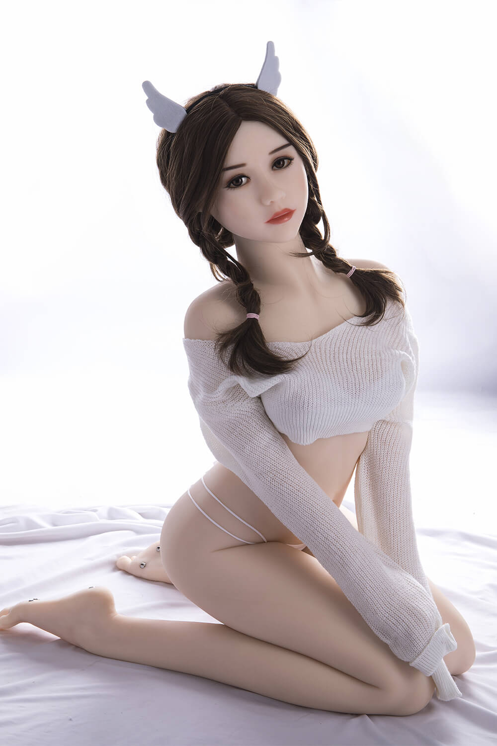 Cute Young Hair Sex Silicone Doll