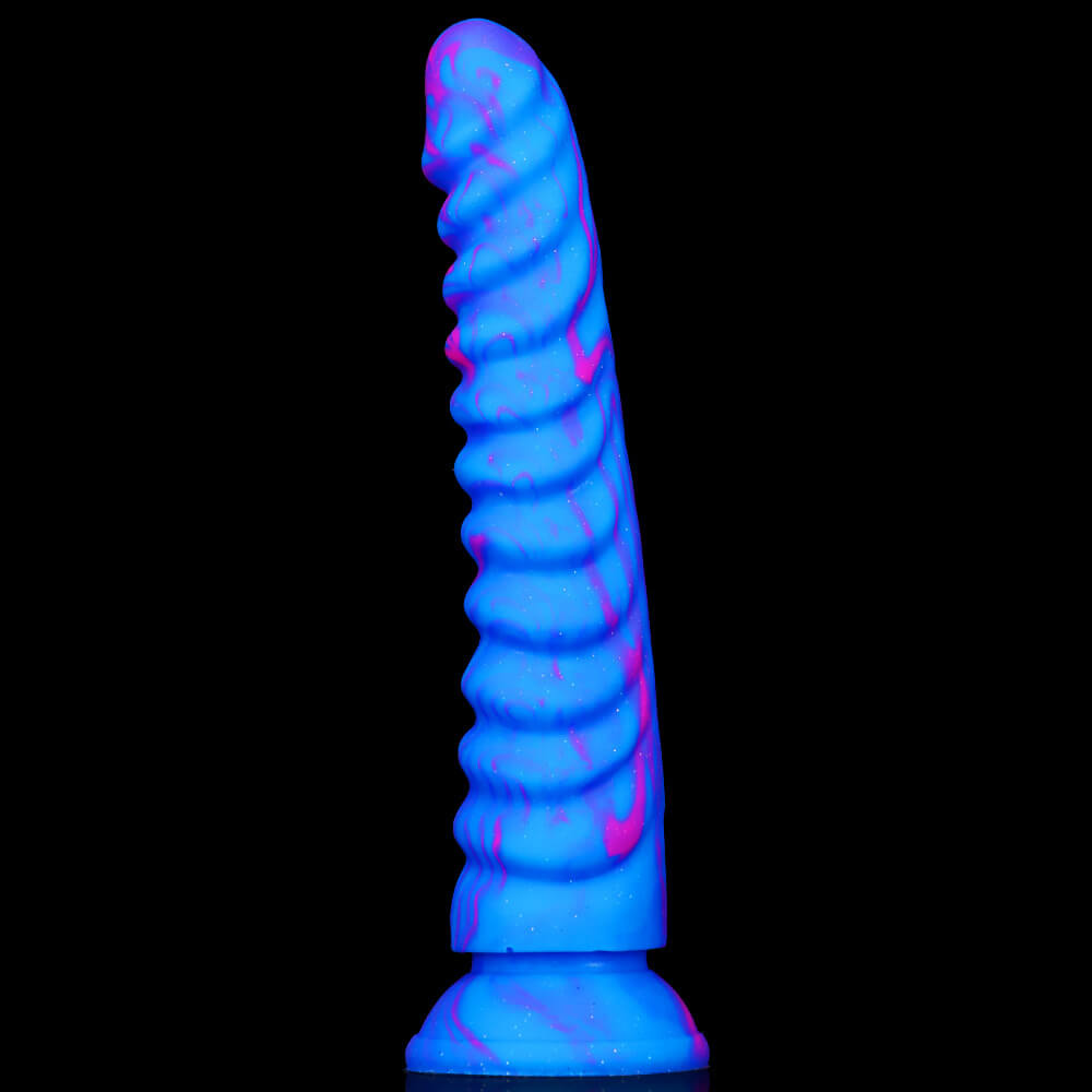 Color mini double -layer liquid silicone giant superimpart penis